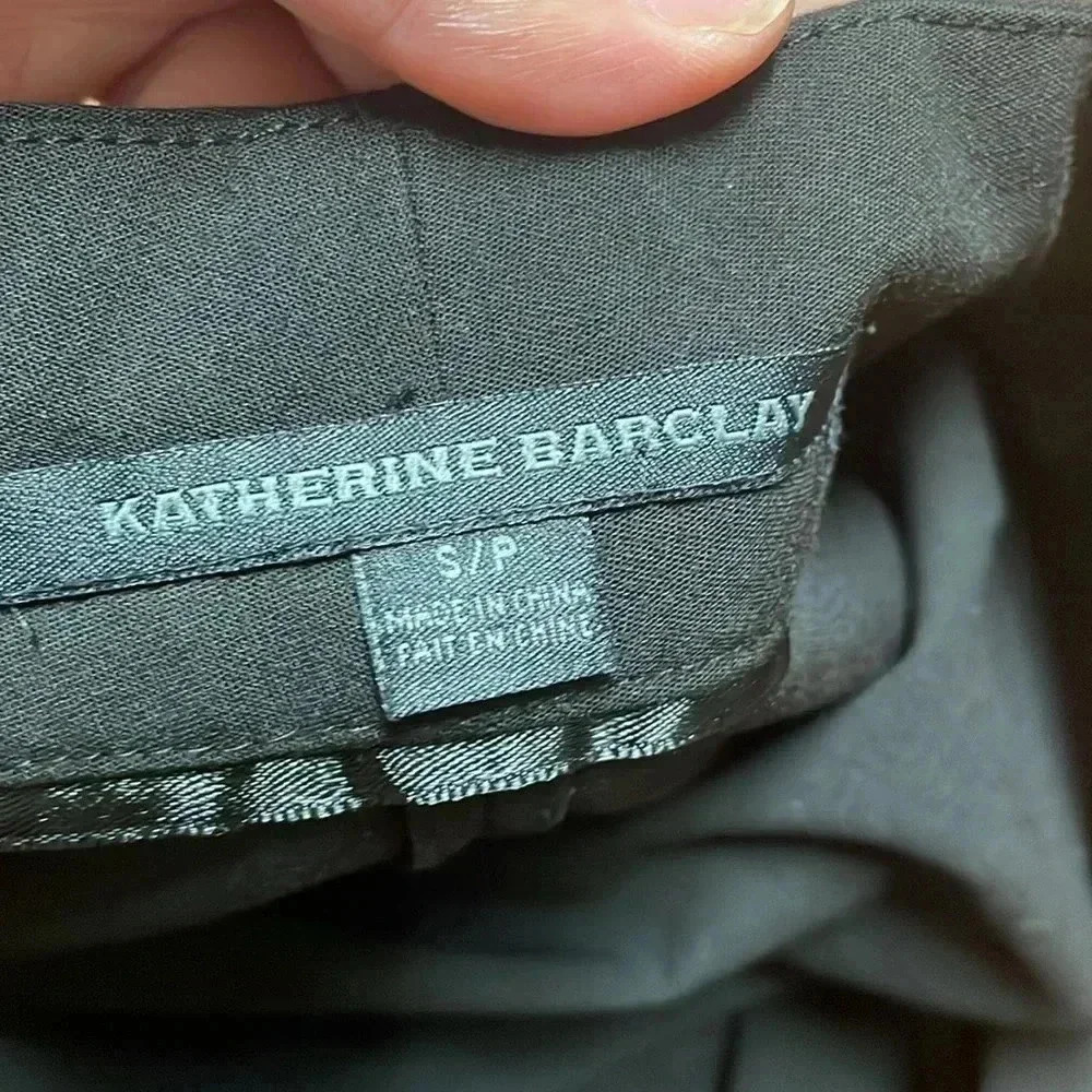 Katherine Barclay Montreal black sleeveless career dress size small - Picture 6 of 6